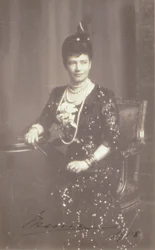 Portrait of Empress Maria Feodorovna, 1908